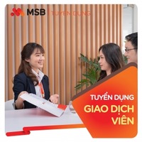 Tuyển dụng giao dịch viên